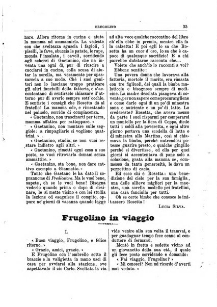 Frugolino giornale dei fanciulli