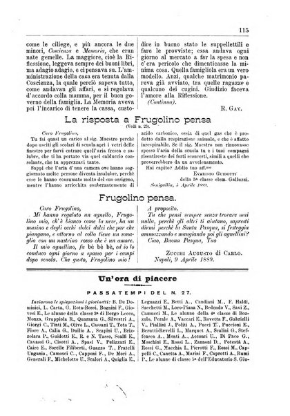 Frugolino giornale dei fanciulli