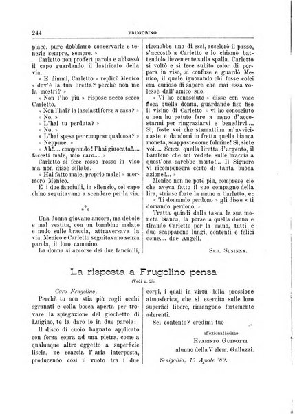 Frugolino giornale dei fanciulli