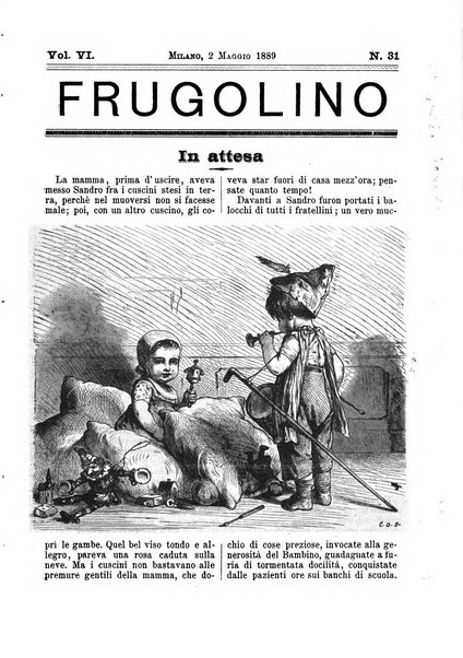 Frugolino giornale dei fanciulli