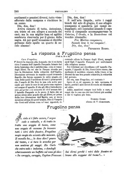 Frugolino giornale dei fanciulli