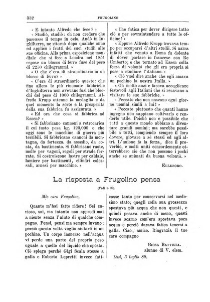 Frugolino giornale dei fanciulli