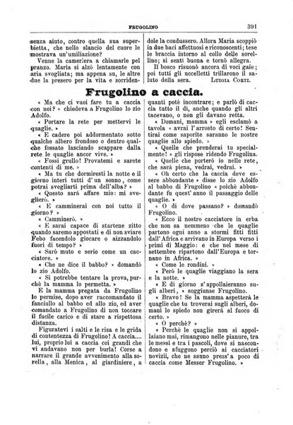 Frugolino giornale dei fanciulli