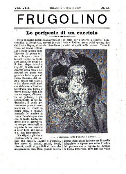 Frugolino giornale dei fanciulli