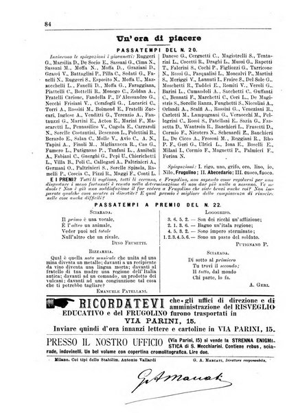 Frugolino giornale dei fanciulli