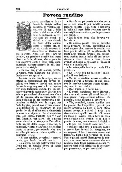 Frugolino giornale dei fanciulli