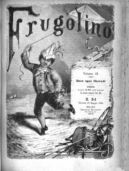 Frugolino giornale dei fanciulli