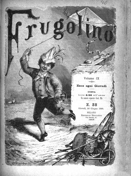 Frugolino giornale dei fanciulli