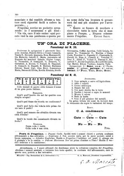 Frugolino giornale dei fanciulli