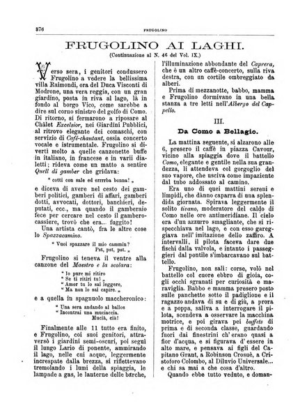 Frugolino giornale dei fanciulli