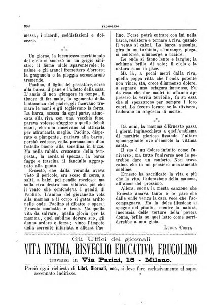 Frugolino giornale dei fanciulli