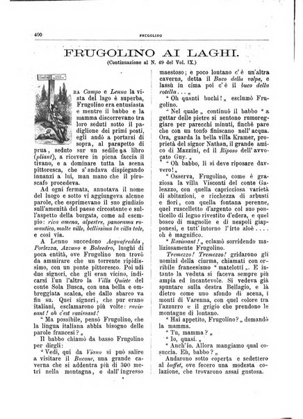 Frugolino giornale dei fanciulli