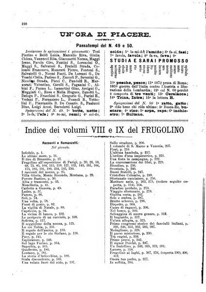 Frugolino giornale dei fanciulli