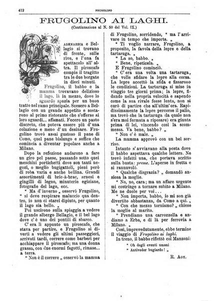 Frugolino giornale dei fanciulli