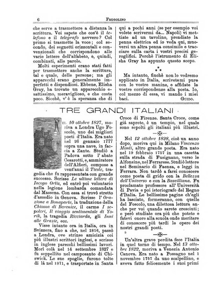 Frugolino giornale dei fanciulli