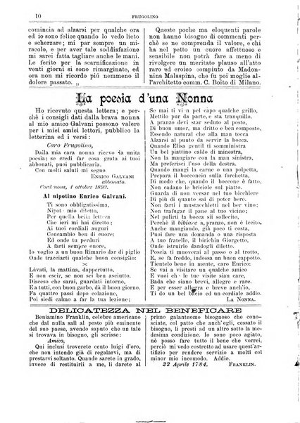 Frugolino giornale dei fanciulli