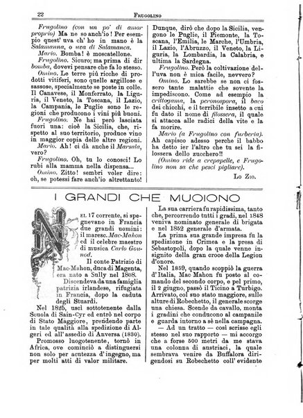 Frugolino giornale dei fanciulli