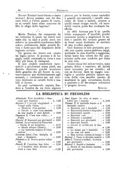 Frugolino giornale dei fanciulli