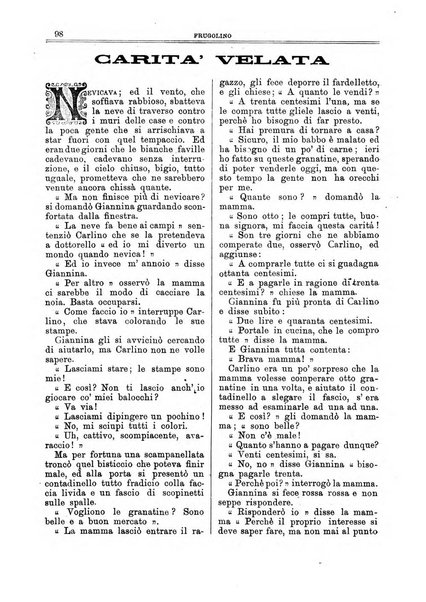 Frugolino giornale dei fanciulli