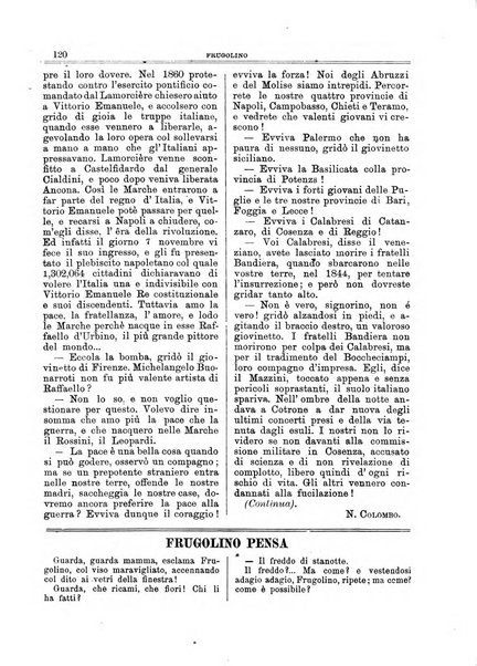 Frugolino giornale dei fanciulli