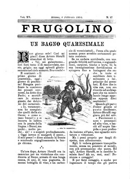 Frugolino giornale dei fanciulli