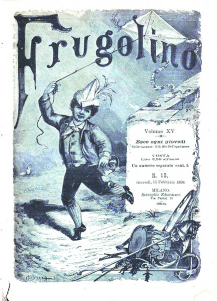 Frugolino giornale dei fanciulli