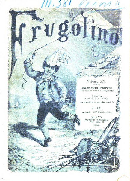 Frugolino giornale dei fanciulli