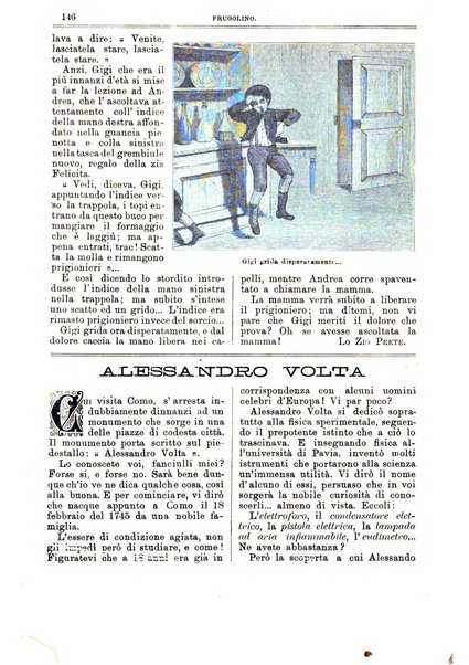 Frugolino giornale dei fanciulli