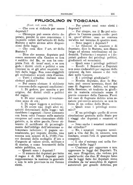 Frugolino giornale dei fanciulli