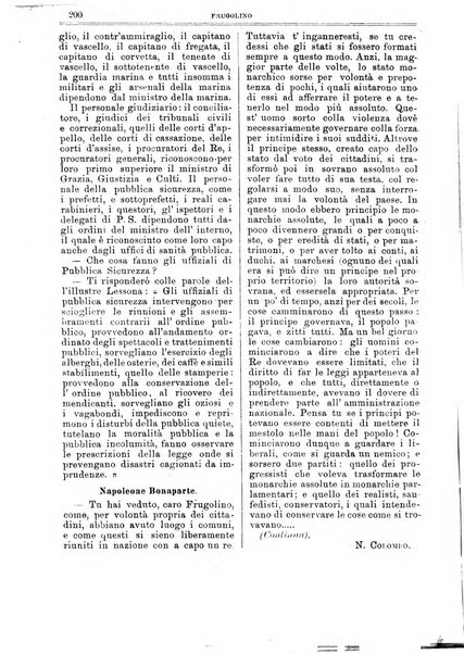 Frugolino giornale dei fanciulli