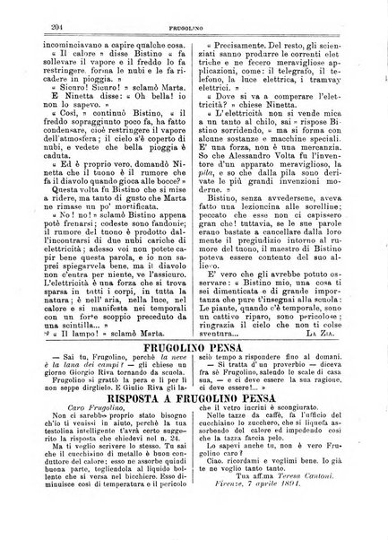 Frugolino giornale dei fanciulli