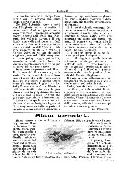 Frugolino giornale dei fanciulli