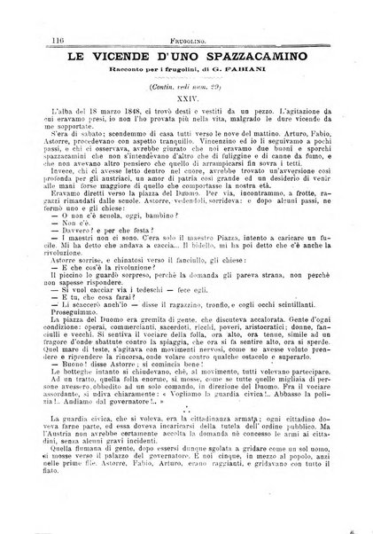 Frugolino giornale dei fanciulli