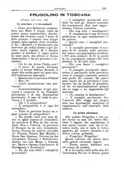 Frugolino giornale dei fanciulli