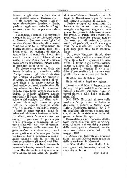 Frugolino giornale dei fanciulli