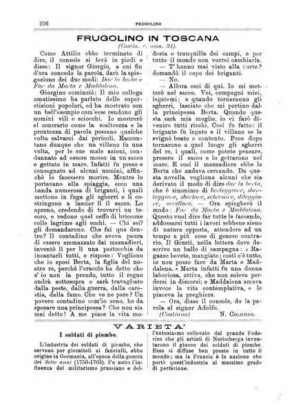 Frugolino giornale dei fanciulli