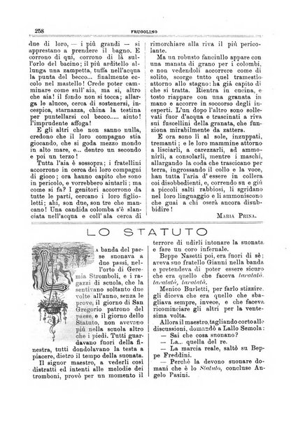 Frugolino giornale dei fanciulli