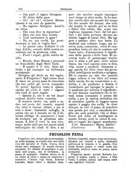 Frugolino giornale dei fanciulli