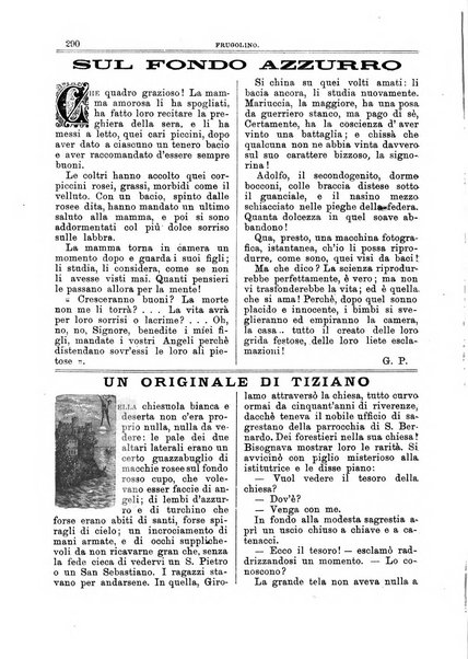 Frugolino giornale dei fanciulli