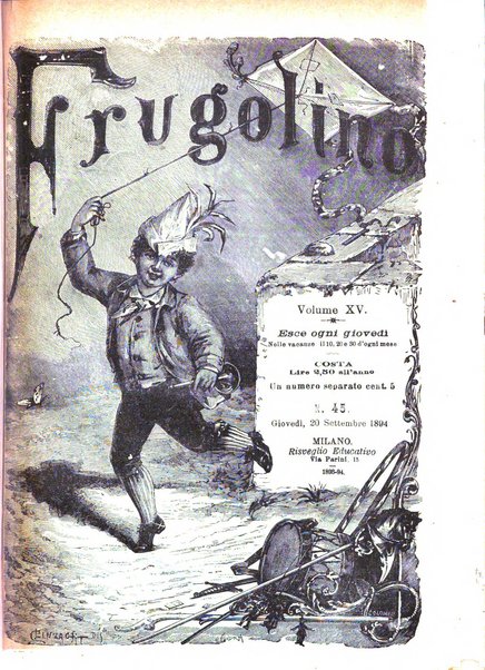 Frugolino giornale dei fanciulli