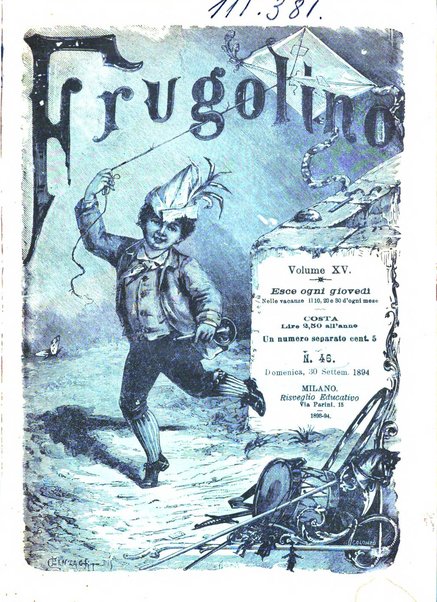 Frugolino giornale dei fanciulli