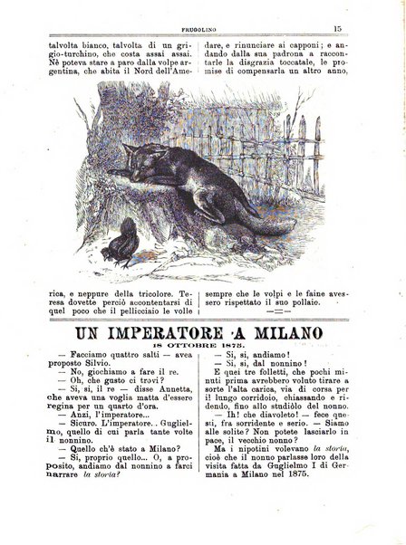 Frugolino giornale dei fanciulli