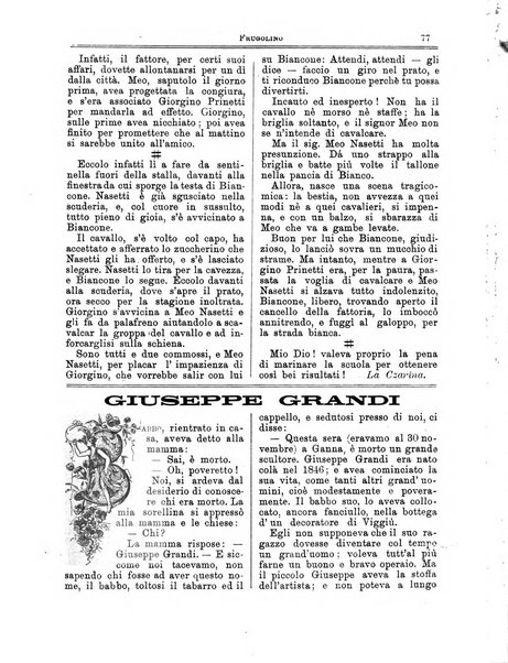 Frugolino giornale dei fanciulli