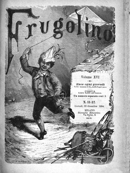 Frugolino giornale dei fanciulli