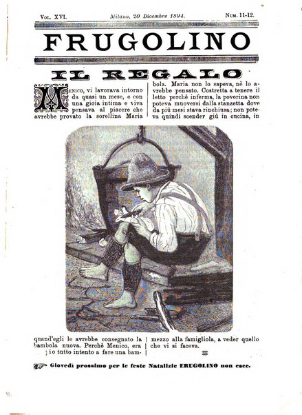 Frugolino giornale dei fanciulli