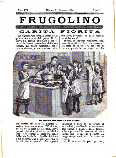 Frugolino giornale dei fanciulli