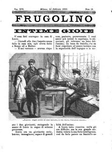 Frugolino giornale dei fanciulli