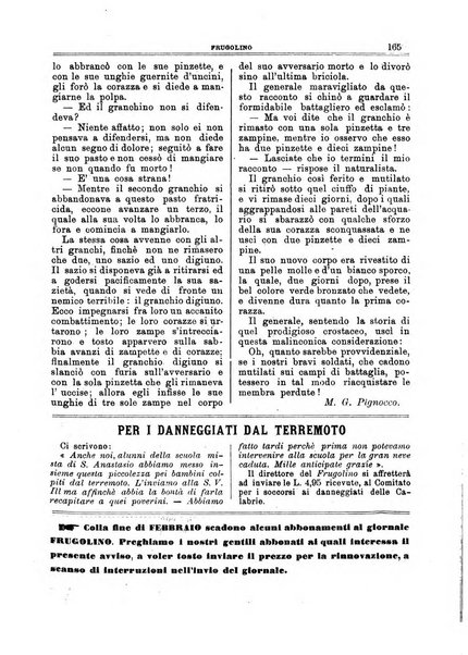 Frugolino giornale dei fanciulli