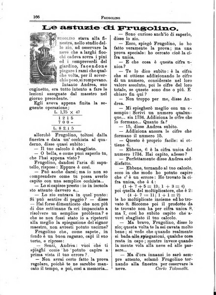 Frugolino giornale dei fanciulli