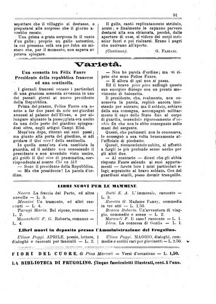 Frugolino giornale dei fanciulli